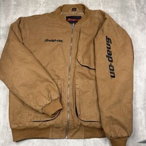 Snap On Tools Duck Canvas Work Jacket Mens 2XL Limited Edition Insulated Quilt